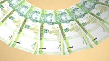 Büyüleyici Döngü Tasarımı Jersey 'nin 1 Pound Curency