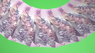 Enfes Döngü Tasarımı Kenya 'nın 100 Şilin Curency