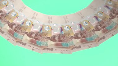 Kuveyt 'in Büyüleyici Döngü Tasarımı Dinar Curency