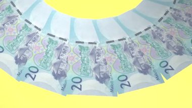 Müsrif Döngü Tasarımı Lesotho 'nun 20 Loti Curency