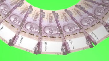 Gelişen Döngü Tasarımı Liberya 'nın 20 Dolarlık Curency