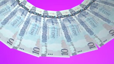 Grace Döngü Tasarımı Libya 'nın 5 Dinar Kuraklığı