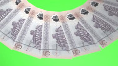 Grace Döngü Tasarımı Libya 'nın 5 Dinar Kuraklığı