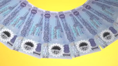 Özellik Döngüsü Tasarımı Libya 'nın 1 Dinar Curency