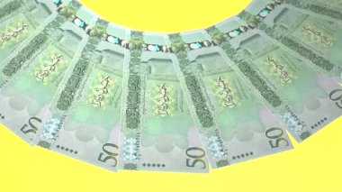 Zarafet Döngüsü Tasarımı Libya 'nın 50 Dinar Kuraklığı