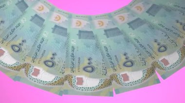 Yükseltilmiş Döngü Tasarımı Moritanya 'nın 500 Ouguiya Curency