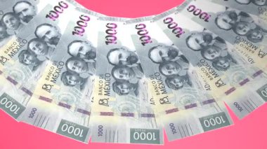 Enerjik Döngü Tasarımı Meksika 'nın 1000 peso Curency