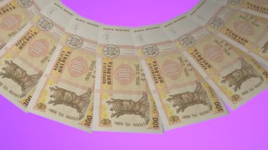 Fantezi Döngü Tasarımı Moldova 'nın 100 Leu Curency