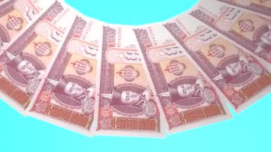 Resmi Döngü Tasarımı Moğolistan 'ın 20 Tugrik Curency