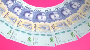 İlham verici Döngü Tasarımı Fas 'ın 200 Dirham Curency