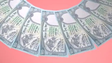 Parlak Döngü Tasarımı Nepal 'in 50 Rupi Curency