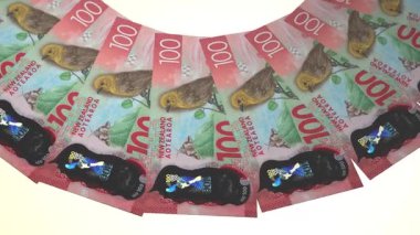 Süslü Döngü Tasarımı Yeni Zelanda 'nın 100 Dolarlık Para Birimi