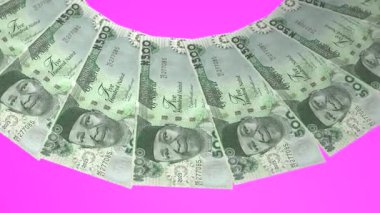 Zamansız Döngü Tasarımı Nijerya 'nın 500 Frank Curency