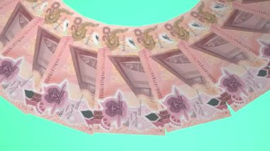 Nefes kesici Döngü Tasarımı Papua Yeni Gine 'nin 20 Kina Curency' si