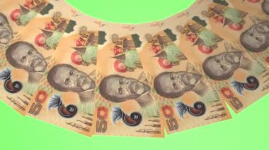 Nefes kesici Döngü Tasarımı Papua Yeni Gine 'nin 50 Kina Curency' si