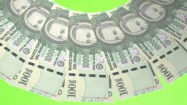 Paraguay 'ın çarpıcı 100.000 Döngü Tasarımı Guarani Curency