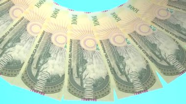 Paraguay 'ın çarpıcı 100.000 Döngü Tasarımı Guarani Curency