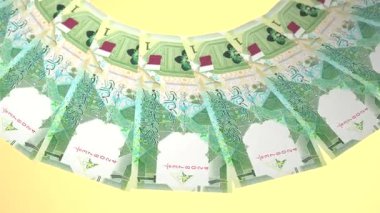 Serene Döngü Tasarımı Katar 'ın Rial Curency 1