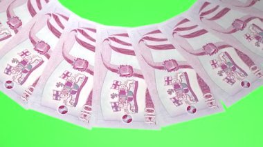 Yükseltici Döngü Tasarımı Saint Helena 'nın 10 Pound Curency