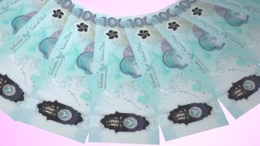 Süslü Döngü Tasarımı Filipinler 'in 1000 Peso Curency