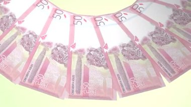 Noble Looping Design 50 Nuevo Sol Curency of Peru