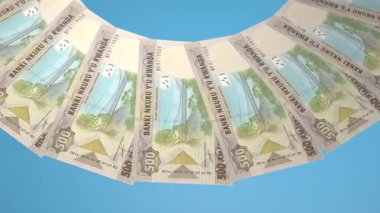 Cilalanmış Döngü Tasarımı Ruanda 'nın 500 Franklık Kuraklığı