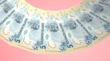 Solomon Adaları 'nın 5 Dolarlık Kraliyet Döngüsü Tasarımı