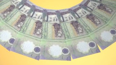 Ruhsal Döngü Tasarımı 5 Suudi Arabistan 'ın Rial Curency