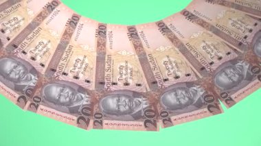 Övgüye değer Döngü Tasarımı Güney Sudan 'ın 20 SS Pound Curency