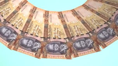 Övgüye değer Döngü Tasarımı: Güney Sudan 'ın 25 SS Pound Curency