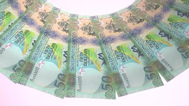 Solomon Adaları 'nın 50 Dolarlık Kraliyet Döngüsü Tasarımı