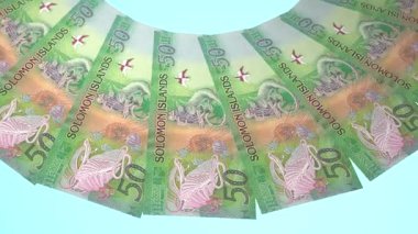 Solomon Adaları 'nın 50 Dolarlık Kraliyet Döngüsü Tasarımı