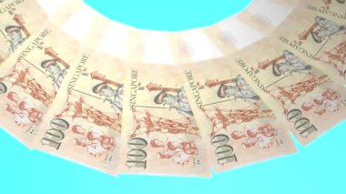 Yiğit Döngü Tasarımı Singapur 'un 100 Dolarlık Curency' si