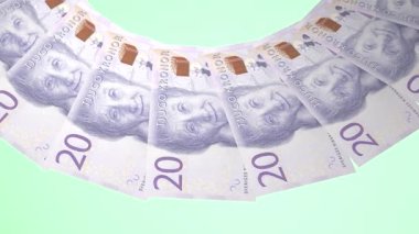 güzel dünya para birimi animasyonu