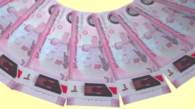 döngü canlandırma videosunda dünya para birimi