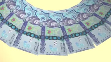 döngü canlandırma videosunda dünya para birimi