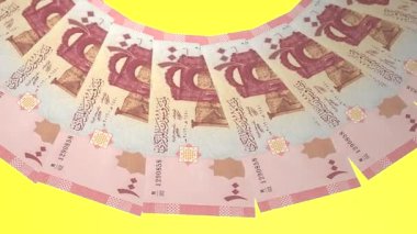 döngü canlandırma videosunda dünya para birimi