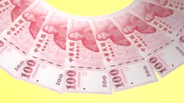 döngü canlandırma videosunda dünya para birimi