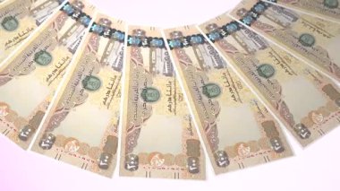 döngü canlandırma videosunda dünya para birimi