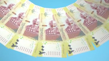 döngü canlandırma videosunda dünya para birimi