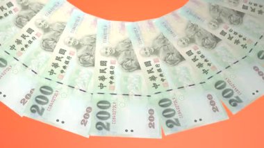 döngü canlandırma videosunda dünya para birimi