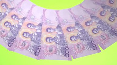 döngü canlandırma videosunda dünya para birimi