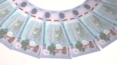 döngü canlandırma videosunda dünya para birimi