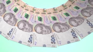 döngü canlandırma videosunda dünya para birimi