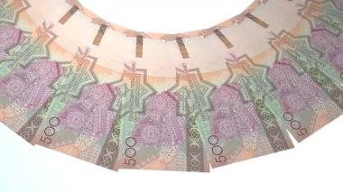 döngü canlandırma videosunda dünya para birimi