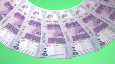 döngü canlandırma videosunda dünya para birimi