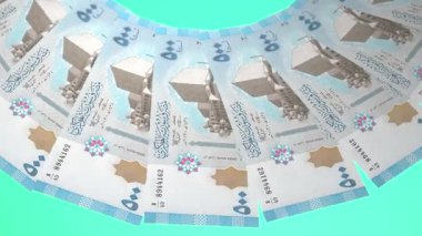 döngü canlandırma videosunda dünya para birimi