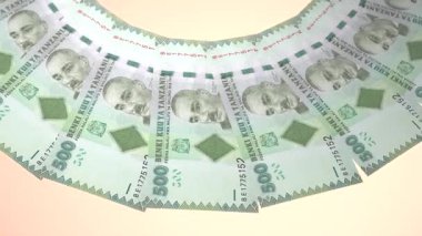 döngü canlandırma videosunda dünya para birimi