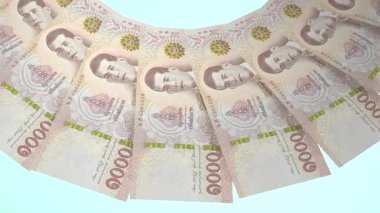 world currency on loop animation video
