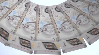 döngü canlandırma videosunda dünya para birimi